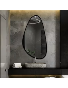 Lustro o nieregularnym kształcie w ramie - SYDERYT W RAMIE, Syderyt: 50x92 - Lustra Lustro o nieregularnym kształcie w ramie - SYDERYT W RAMIE, Syderyt: 50x92 - Lustra - miniaturka - grafika 1