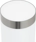 Lampy ogrodowe - vidaXL Lampa ścienna zewnętrzna z czujnikiem Srebrna Stal nierdzewna IP44 - miniaturka - grafika 1