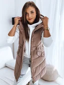 Kamizelki damskie - Kamizelka damska pikowana GAMIS różowa Dstreet TY3292-XXL - miniaturka - grafika 1