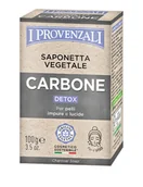 Mydła - I Provenzali, Naturalne mydło aktywny węgiel, 100g - miniaturka - grafika 1