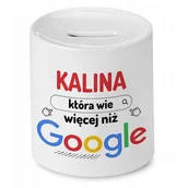 Skarbonki - Skarbonka 330 ml Dla Martyny Córki Dziecka Prezent z Nadrukiem ze Zdjęciem + Opakowanie na prezent (wzór 03) - miniaturka - grafika 1