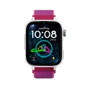 Smartwatch - SaveFamily SW2-BL-TELFRAMB Biały Różowy Truskawka - miniaturka - grafika 1