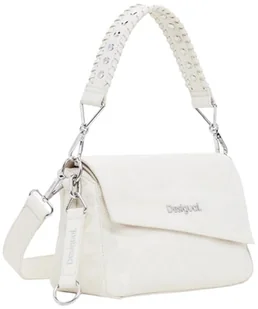 Desigual, BAG_DEJAVU_PHUKET MINI ECRU Damskie, biała - Torebki damskie - miniaturka - grafika 1
