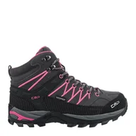 Buty trekkingowe damskie - Buty trekkingowe damskie CMP RIGEL MID WP szare 3Q12946-06QT - miniaturka - grafika 1