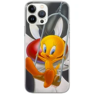 Etui i futerały do telefonów - Etui Looney Tunes dedykowane do Huawei P30 Lite, wzór: Tweety 008 Etui całkowicie zadrukowane, oryginalne i oficjalnie licencjonowane - miniaturka - grafika 1