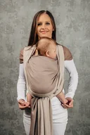 Chusty do noszenia dzieci - Chusta tkana LennyLamb - Jodełka Baby Caffe Late - 6 (4.6 m.) - miniaturka - grafika 1