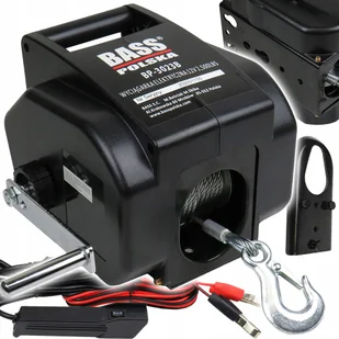 Wyciągarka Elektryczna 1,5 T 2500 Lbs 12 V - Akcesoria motoryzacyjne - miniaturka - grafika 1