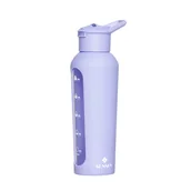 Shakery i bidony sportowe - Senses Story, RELAX, Butelka motywacyjna 700 ml szklana - miniaturka - grafika 1