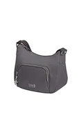 Torebki damskie - Samsonite Damska torba Karissa 2.0 - torba na ramię torba listonoszka (1 szt.), szary (Eco Dark Grey), S (29 cm), Miernik bazy - miniaturka - grafika 1