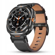 Akcesoria do smartwatchy - SKÓRZANY PASEK DO SAMSUNG Galaxy Watch Ultra 47mm LTE BRANSOLETA SKÓRA - miniaturka - grafika 1