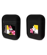 Akcesoria do słuchawek - NoName Etui na Airpods Minnie 003 Disney Czarny DEPCMIN003 - miniaturka - grafika 1