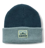 Czapki damskie - Columbia Młodzieżowa czapka Whirlibird Cuffed Beanie, Beanie, Everblue, Crushed Blue, Mountains, O/S - miniaturka - grafika 1
