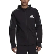 Bluzy sportowe męskie - adidas Aeroready Designed To Move Sport Motion Logo Hoodie > GV5302 - Adidas - miniaturka - grafika 1