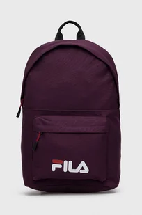 Fila Plecak damski kolor fioletowy duży gładki - Plecaki - miniaturka - grafika 1