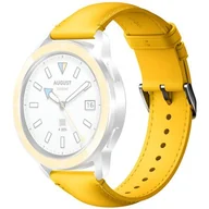 Akcesoria do smartwatchy - Pasek XIAOMI do Watch S3/S1/S1 Pro/2/2 Pro Chrome Żółty - miniaturka - grafika 1