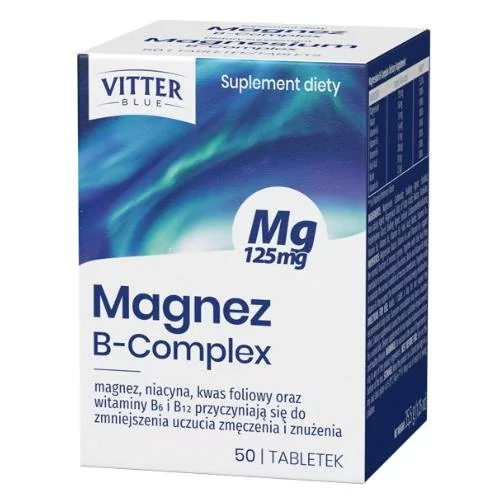 Vitter Blue Magnez B-complex x 50 tabl