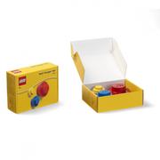 Pojemniki na zabawki - Lego Wall Hangers Set Of 3 Mix Red Blue Yellow - miniaturka - grafika 1