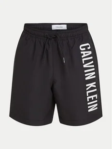 Calvin Klein Swimwear Szorty kąpielowe KV0KV00053 Czarny Regular Fit - Kąpielówki dla chłopców - miniaturka - grafika 1