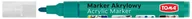 Markery permanentne - Toma Marker akrylowy TO-402 2,5mm zielony 9346 - miniaturka - grafika 1