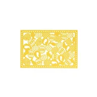 Obrusy i serwetki - Mata filcowa w pisanki 45 x 30 cm żółty / zielony - miniaturka - grafika 1