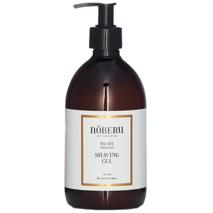Nõberu Shaving Gel Sandalwood (500ml) - Kosmetyki do golenia - miniaturka - grafika 1