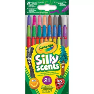 Crayola kredki wykręcane, Silly Scents Mini, 21 sztuk - Przybory szkolne - miniaturka - grafika 1