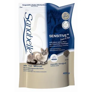 Sanabelle Adult Sensitive Z Jagnięciną 400G - Mokra karma dla kotów - miniaturka - grafika 1