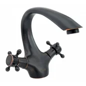 Baterie umywalkowe - Rea retro Old Black B0225 - miniaturka - grafika 1