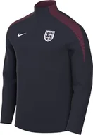 Bluzy męskie - Nike Męska bluza England Dri-Fit Strike Drill Top K, Purple Ink/Rosewood/White, FJ2991-555, 2XL - miniaturka - grafika 1