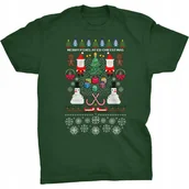 Koszulki męskie - Piksele Koszulka Świąteczna Dla Gracza Gra Gamer - miniaturka - grafika 1