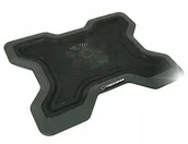 Podkładki chłodzące pod laptopa - PODSTAWKA PODKŁADKA CHŁODZĄCA POD NOTEBOOKA LAPTOPA 15 17 PODŚWIETLENIE - miniaturka - grafika 1