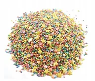 Dodatki do ciast w proszku - POSYPKA CUKROWA KOLOROWA KONFETTI NA TORT MIX 1kg - miniaturka - grafika 1