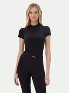 Koszulki i topy damskie - Guess T-Shirt O5GP04 KCDA2 Czarny Slim Fit - miniaturka - grafika 1