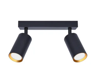 Brilagi - Oświetlenie punktowe SELE 2xGU10/35W/230V czarne/złote - Lampy sufitowe - miniaturka - grafika 1