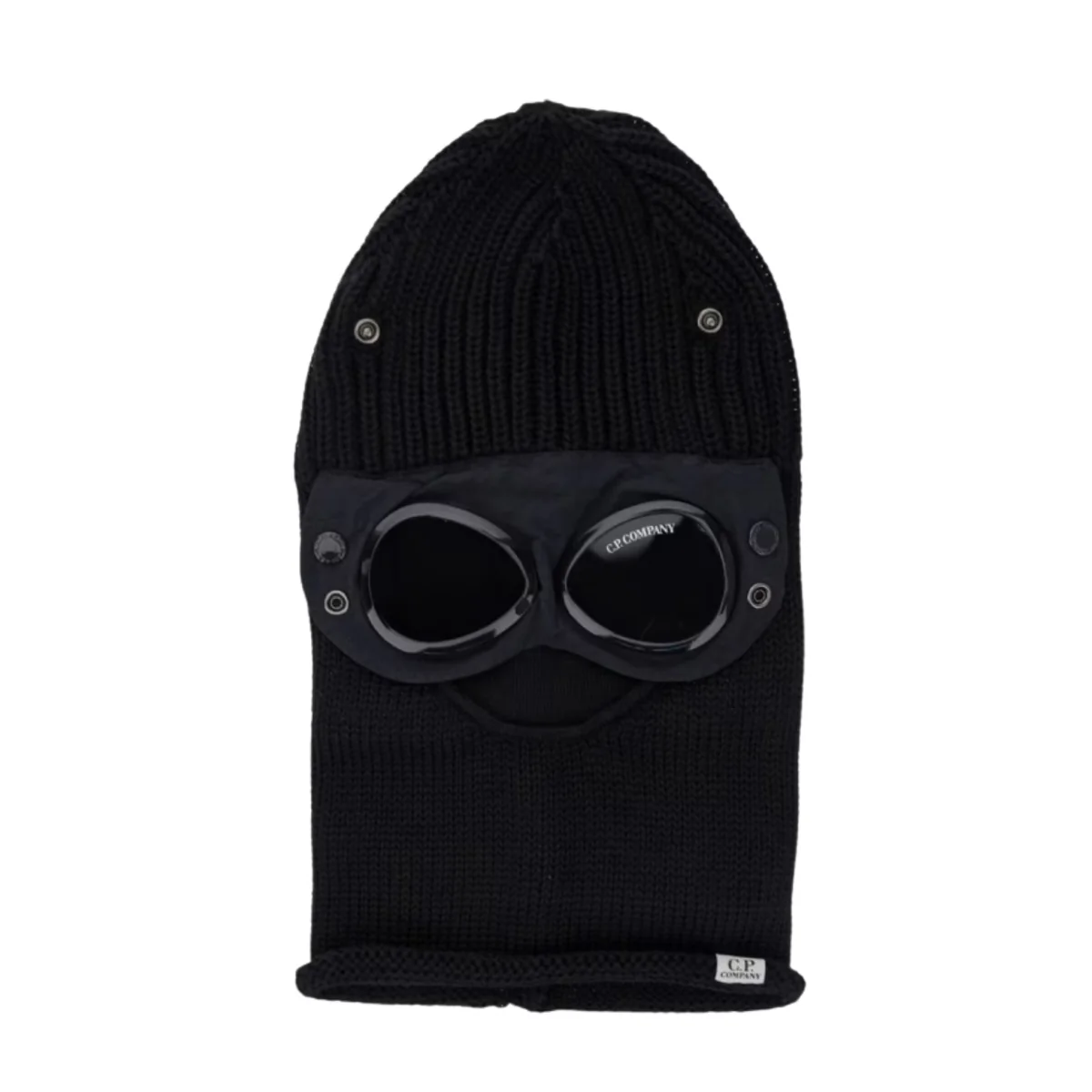 C.P. COMPANY Czarna męska kominiarka SKI MASK