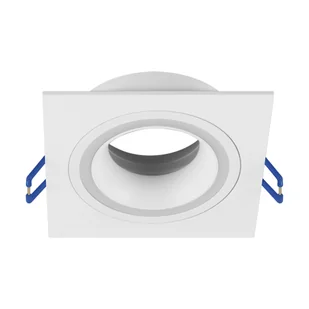Nowoczesna lampa wpuszczana Indi C kwadratowa biała - Lampy sufitowe - miniaturka - grafika 1