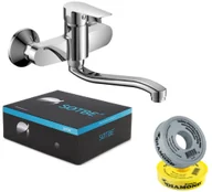 Baterie kuchenne - SOTBE MARDOLA Bateria kuchenna ścienna . Ruchoma wylewka 35 cm - miniaturka - grafika 1