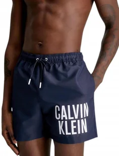SPODENKI KĄPIELOWE CALVIN KLEIN SWIMWEAR MESKIE ZM0ZM02733 DCA r.S - Spodenki męskie - miniaturka - grafika 1
