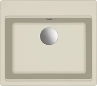 Zlewozmywaki - ELLECI Zlew TIME 105 bianco soft (G39) GRANITEK (LG210539FIXCI) - miniaturka - grafika 1