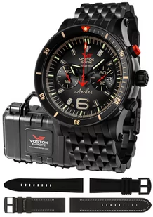 Zegarek Zegarek Vostok Europe 6S21-510C582B Anchar Chrono - Zegarki męskie - miniaturka - grafika 1