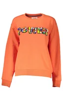 Bluzy damskie - DESIGUAL POMARAŃCZOWA BLUZA DAMSKA BEZ ZAMKA - miniaturka - grafika 1