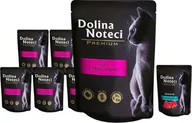 Mokra karma dla kotów - Dolina Noteci Premium z indykiem 10x85g + tuńczyk 85g - miniaturka - grafika 1