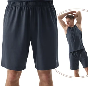 Treningowe szorty szybkoschnące męskie 4F - Spodenki męskie - miniaturka - grafika 1