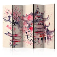 Parawany - Parawan 5-częściowy - Dom Szoguna II [Room Dividers] (rozmiar 225x172) - miniaturka - grafika 1