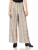 Spodnie damskie - Spodnie damskie United Colors of Benetton, Wielokolorowy 913 Beżowy, 40 - miniaturka - grafika 1