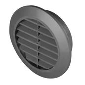 Kratki wentylacyjne - Osłona wentylacyjna MINI-AWENT 60 grafitowy - miniaturka - grafika 1