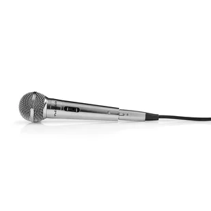 Nedis MPWD45GY mikrofon Srebrny Mikrofon instrumentalny - Mikrofony komputerowe - miniaturka - grafika 1