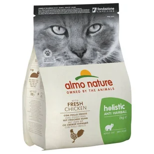 Almo Nature Holistic Almo Nature Anti Hairball 2 kg - Sucha karma dla kotów - miniaturka - grafika 2