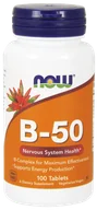 Witaminy i minerały - Now Foods NOW B-50 100tabs - miniaturka - grafika 1