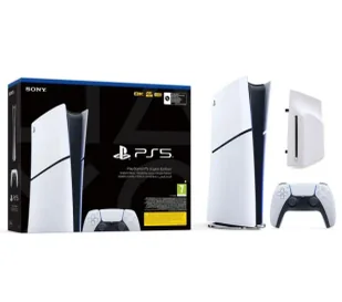 Sony PlayStation 5 Digital Slim D Chassis PS5 1TB + Napęd Disc Drive Blu-Ray - Konsole Playstation - miniaturka - grafika 1